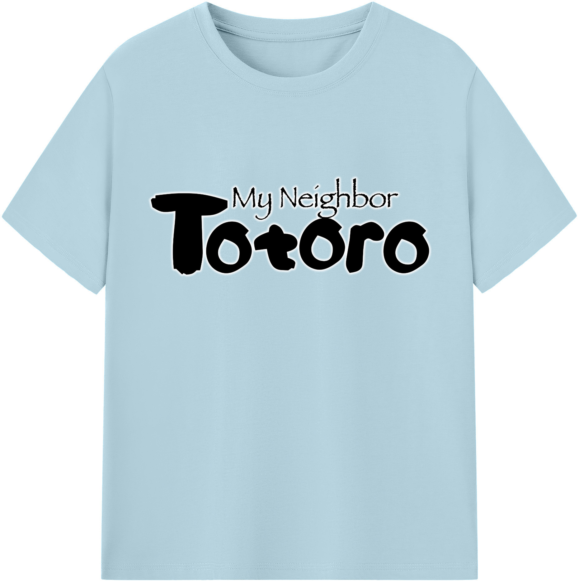 （画像用） となりのトトロ 草壁メイ 草壁サツキ My Neighbor Totoro Satsuki Kusakabe Mei Kusakabe 綿100％半袖Tシャツ（フロントプリント）